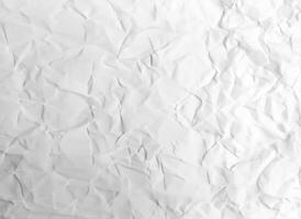 Photo view of crinkled paper texture background