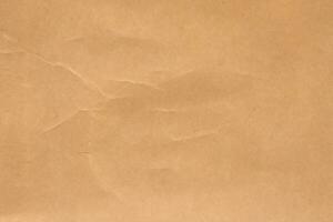 Photo view of crinkled paper texture background