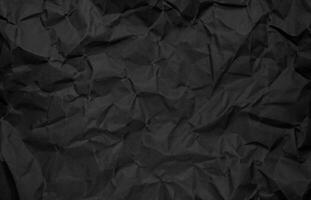 Photo view of crinkled paper texture background