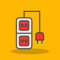 Electric Plug  Vector Icon Design