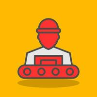 Assembling  Vector Icon Design