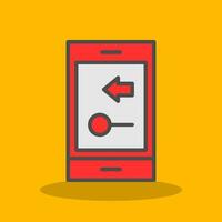 Swipe Vector Icon Design