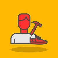 Shoemaker  Vector Icon Design