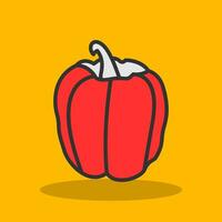 Pepper Vector Icon Design