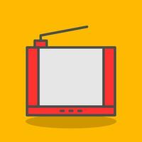 Television Vector Icon Design