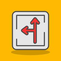 Junction Vector Icon Design