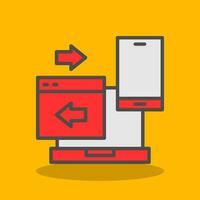 Responsive design Vector Icon Design