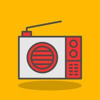 Radio Vector Icon Design