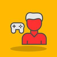 Gamer Vector Icon Design