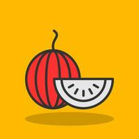 Watermelon Vector Icon Design