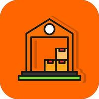 Warehouse  Vector Icon Design