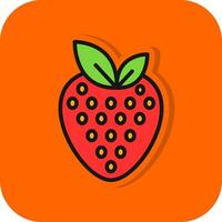 Strawberry Vector Icon Design