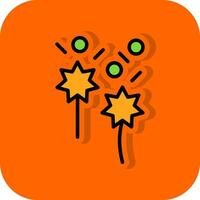 Firework  Vector Icon Design