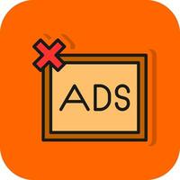 Remove ads  Vector Icon Design