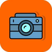 Photo Camera  Vector Icon Design