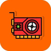 Graphic Card  Vector Icon Design