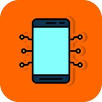 Mobile Technology  Vector Icon Design