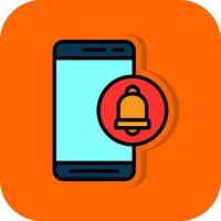 Mobile Alert  Vector Icon Design