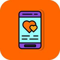 diseño de icono de vector de corazón