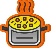 Stew Vector Icon Design