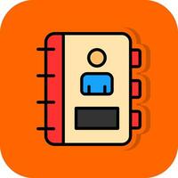 Phonebook  Vector Icon Design