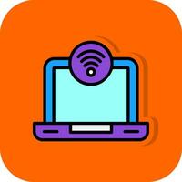 Wifi Signal  Vector Icon Design