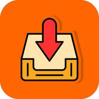 Inbox  Vector Icon Design