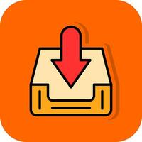 Inbox  Vector Icon Design