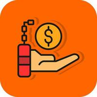 Debt Vector Icon Design