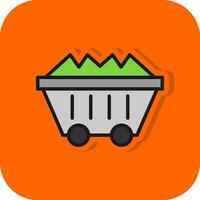 Wagon  Vector Icon Design