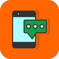 Chat  Vector Icon Design