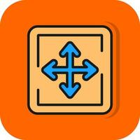 Move Vector Icon Design