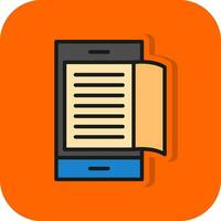 Ebook Vector Icon Design