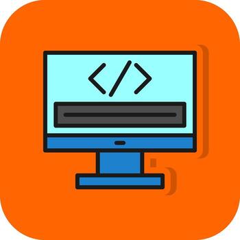 codificación vector icono diseño