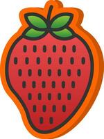 Strawberry Vector Icon Design