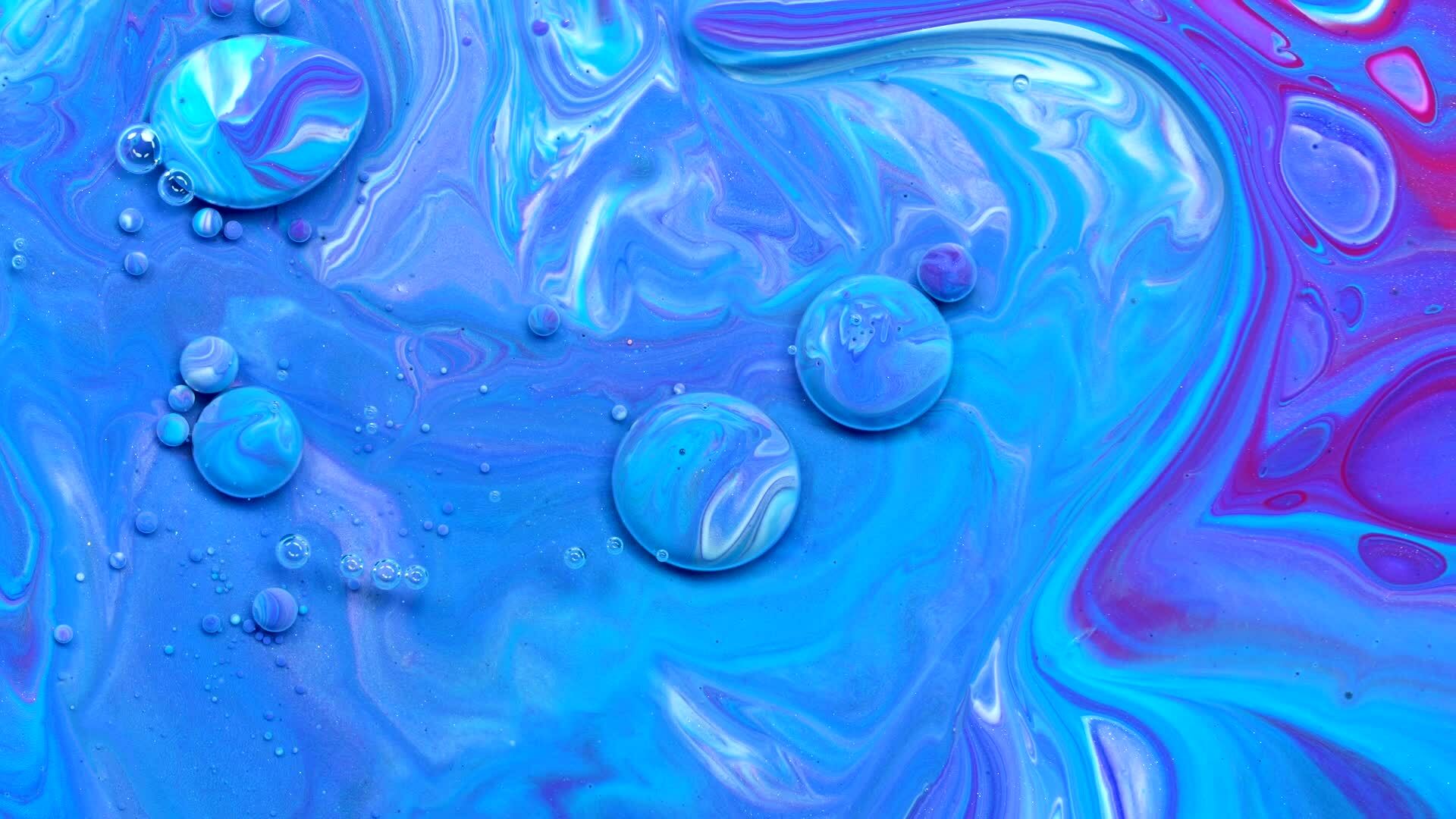 Paint On Water Stock Video Footage for Free Download