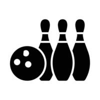 bolos vector glifo icono para personal y comercial usar.