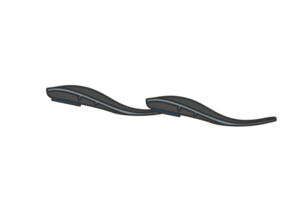 Comfortable Orthotics Shoe Insole Front View illustration. png