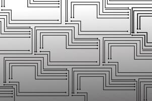 Abstract technology panel line background vector