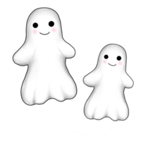 des fantômes Halloween conception png