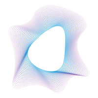 rond cadre, dynamique incurvé lignes pour La technologie notions, utilisateur interface conception, la toile conception. png