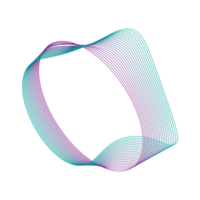 Round frame, dynamic curved lines for technology concepts, user interface design, web design. png