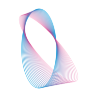 rond cadre, dynamique incurvé lignes pour La technologie notions, utilisateur interface conception, la toile conception. png