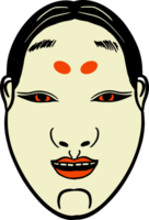 le Japonais masque art ligne image png