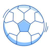 fútbol pelota deporte icono garabatear estilo png