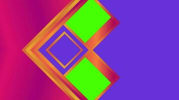Abstract motion frames and animated backgrounds. Green screen Chroma key background. video
