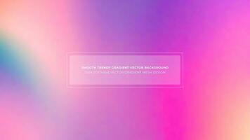 Simple Trendy And Soft Gradient Color Vector Background