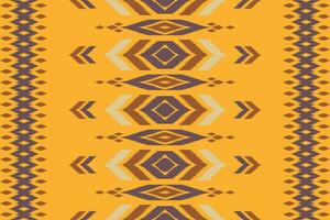 Seamless ikat pattern abstract background for textile design. Can be used in fabric design for clothes, decorative paper, wrapping, carpet, Vector, illustration vector