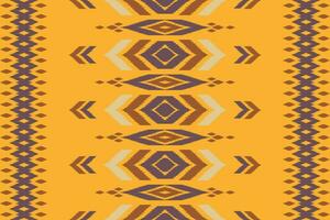 Seamless ikat pattern abstract background for textile design. Can be used in fabric design for clothes, decorative paper, wrapping, carpet, Vector, illustration vector