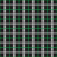 Plaid gingham pattern seamless check texture vector for modern textiles fashion fabric design.